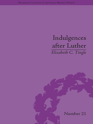 cover image of Indulgences after Luther